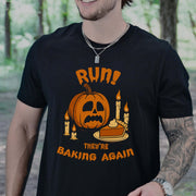 Funny Pumpkin Baking Halloween T-Shirt – Spooky Fall Sweater for Baking Lovers