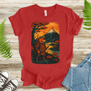 Samurai Bull T-Shirt – Bold Retro Japanese Warrior Tee