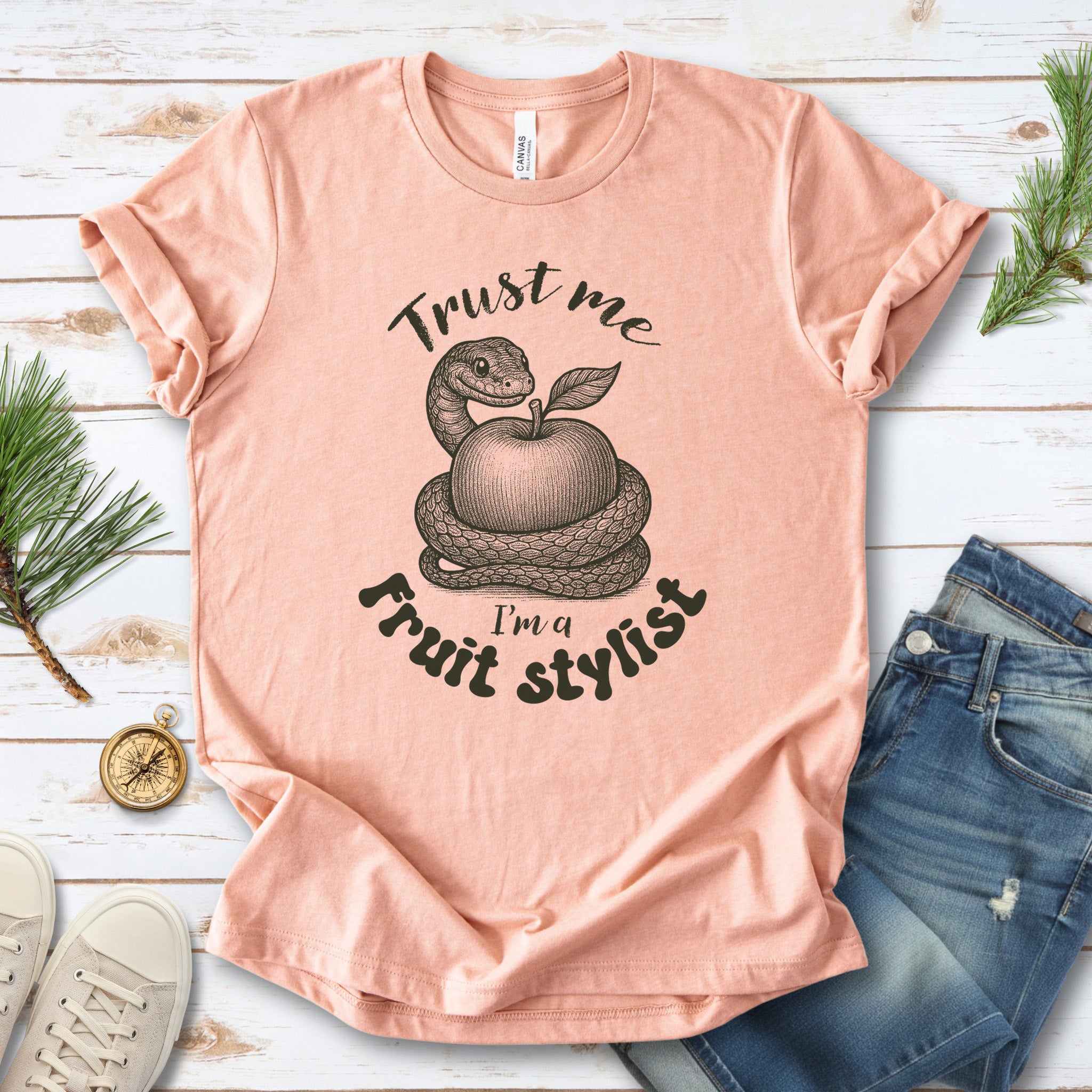 Trust Me I'm a Fruit Stylist – Funny Snake Meme Shirt for Serpent Lovers & Sarcastic Vibes