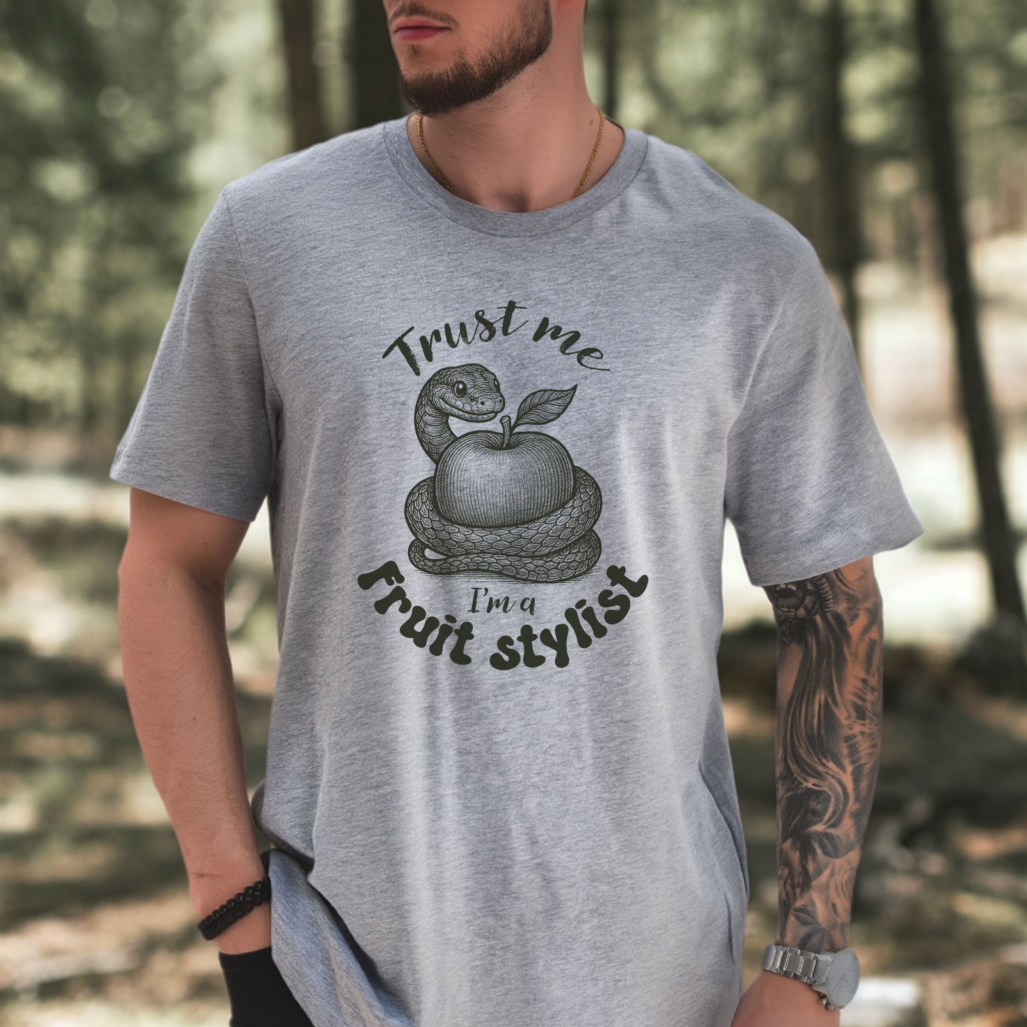 Trust Me I'm a Fruit Stylist – Funny Snake Meme Shirt for Serpent Lovers & Sarcastic Vibes