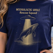 Intergalactic Whale Rescue Squad Shirt – Funny Humpback Whale T-Shirt