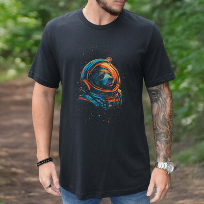 Cosmic Explorer Bear Shirt – Space Animal Astronaut T-Shirt