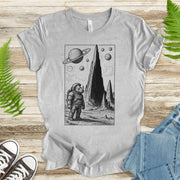 Astronaut Rhino T-Shirt – Retro Safari Space Adventure Tee