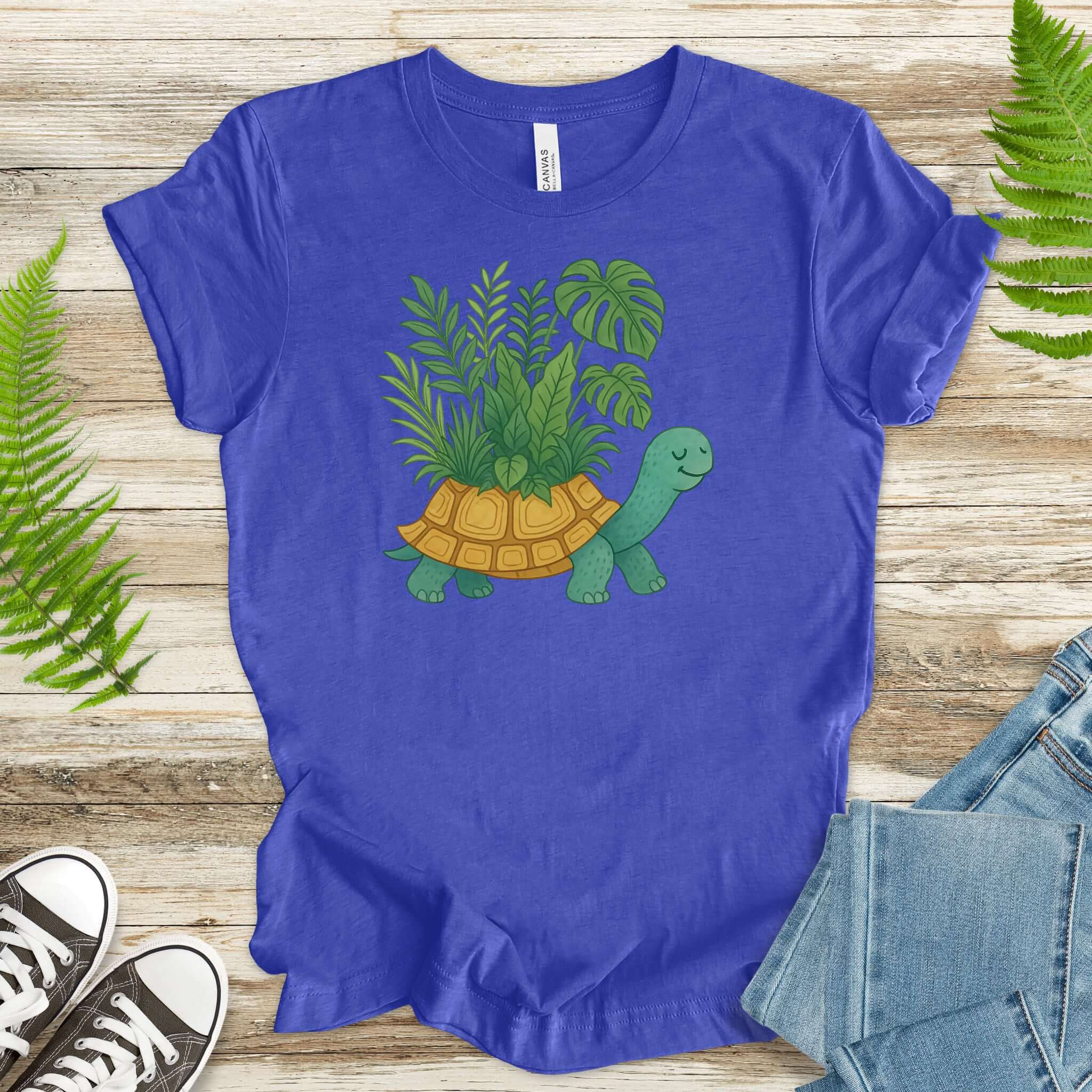 Jungle Tortoise Plant Lover T-Shirt