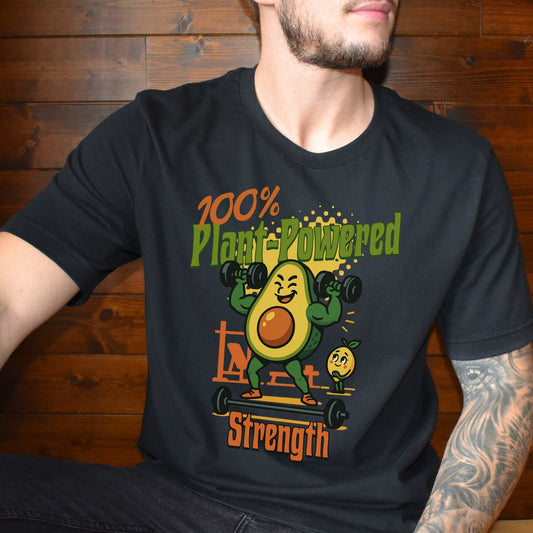 Avocado 100% Plant Power Strength T-Shirt