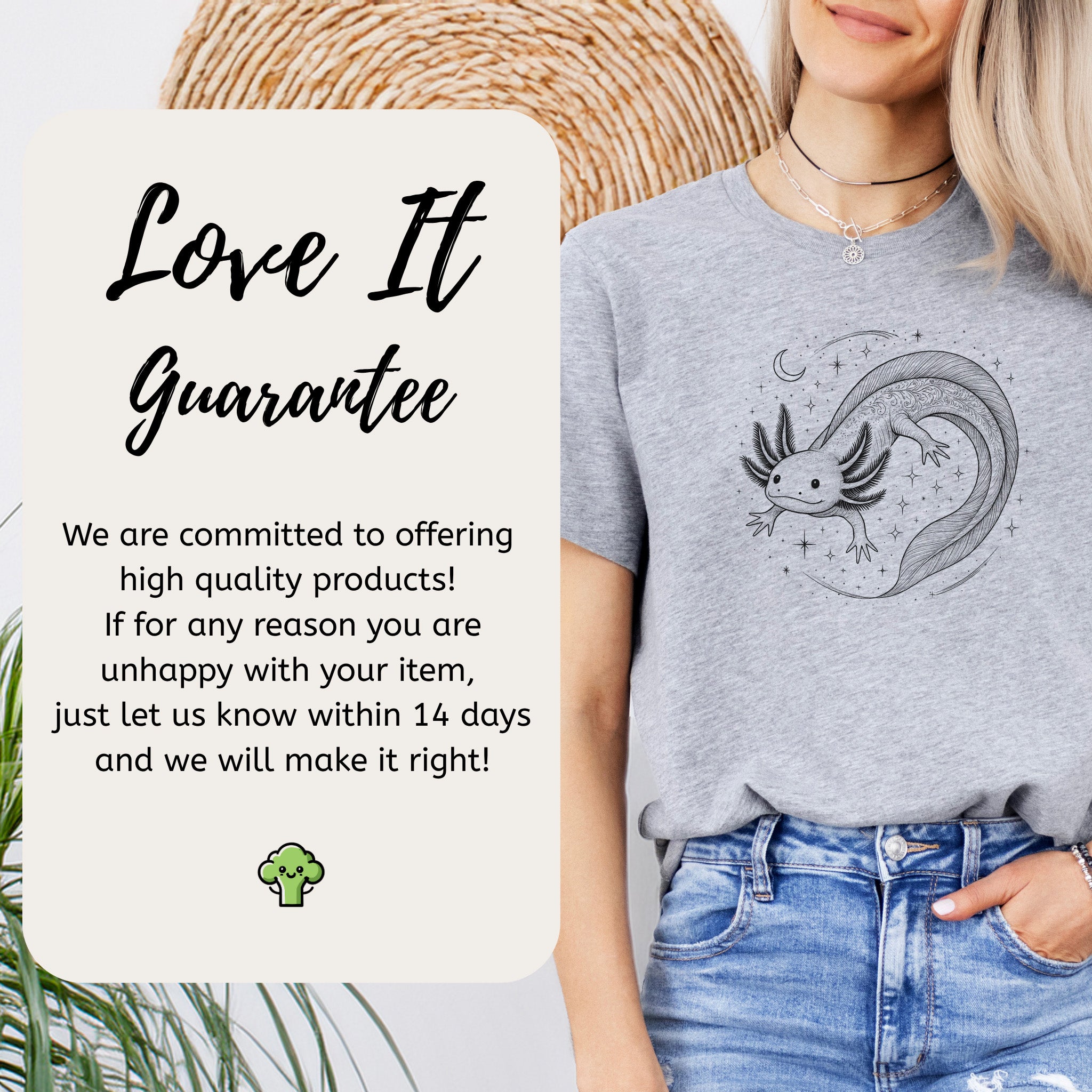 Axolotl in Whimsical Waters T-Shirt