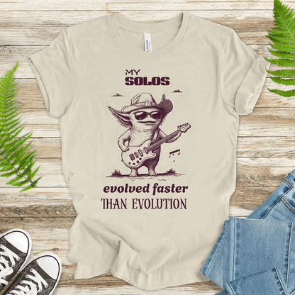 Axolotl Rock Star Evolution T-Shirt