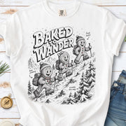Baked to Wander Comfort Colors Shirt – Gingerbread Hiker Tee