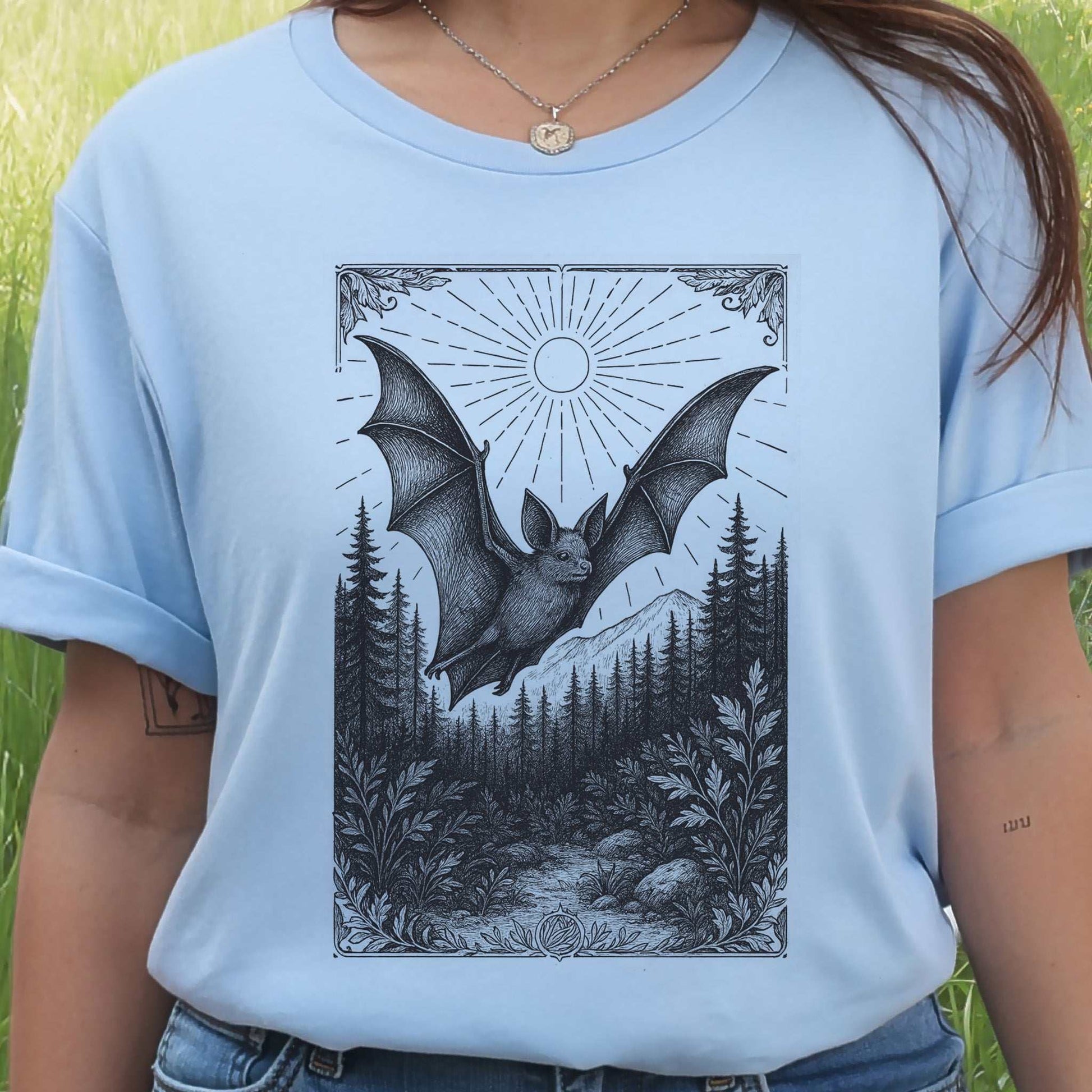 Nocturnal Guide – Bat Spirit Animal T-Shirt