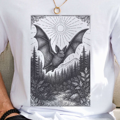 Nocturnal Guide – Bat Spirit Animal T-Shirt