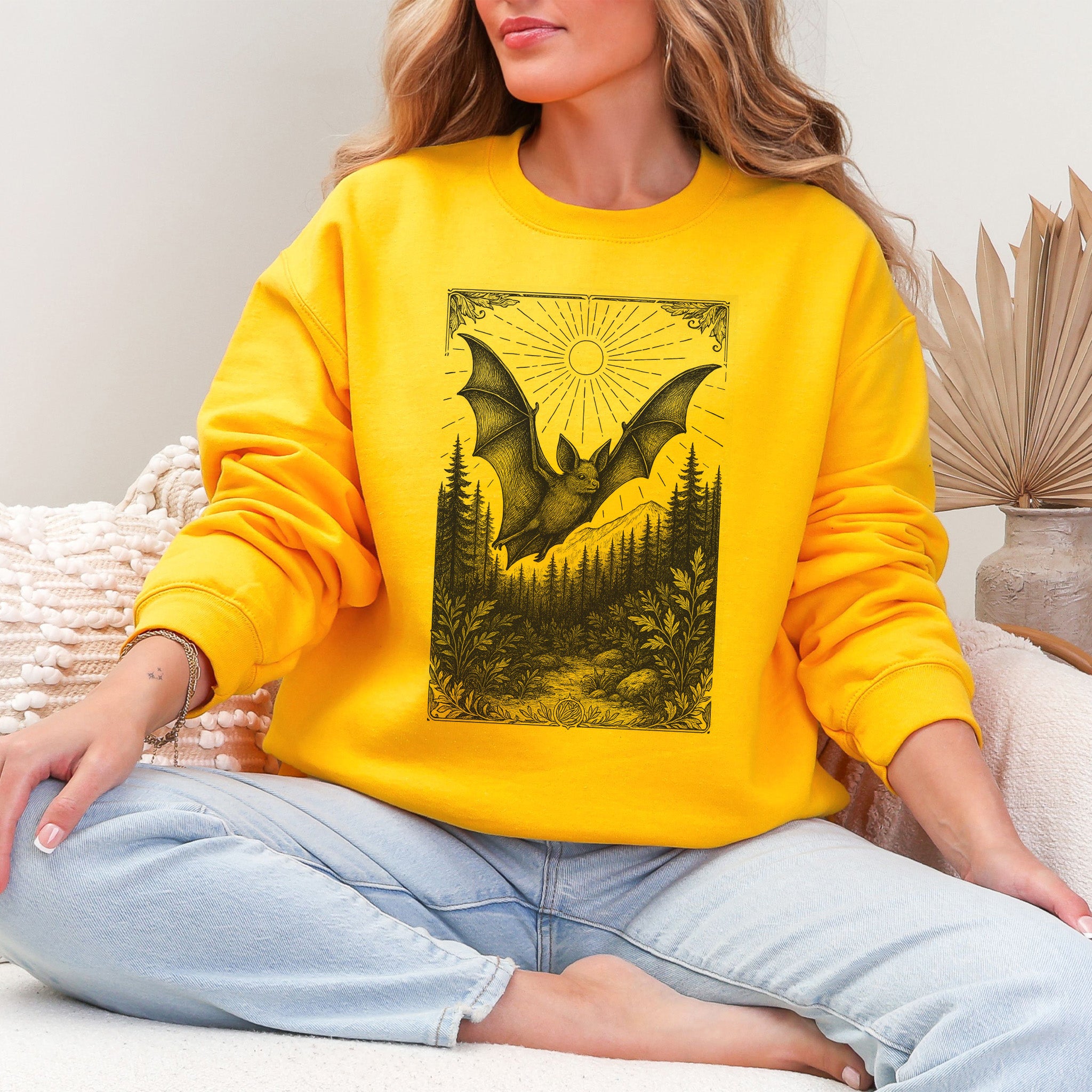 Nocturnal Guide – Bat Spirit Animal Sweatshirt