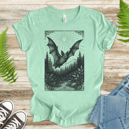 Nocturnal Guide – Bat Spirit Animal T-Shirt