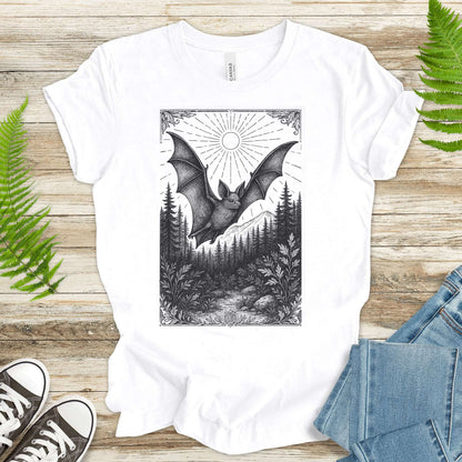Nocturnal Guide – Bat Spirit Animal T-Shirt