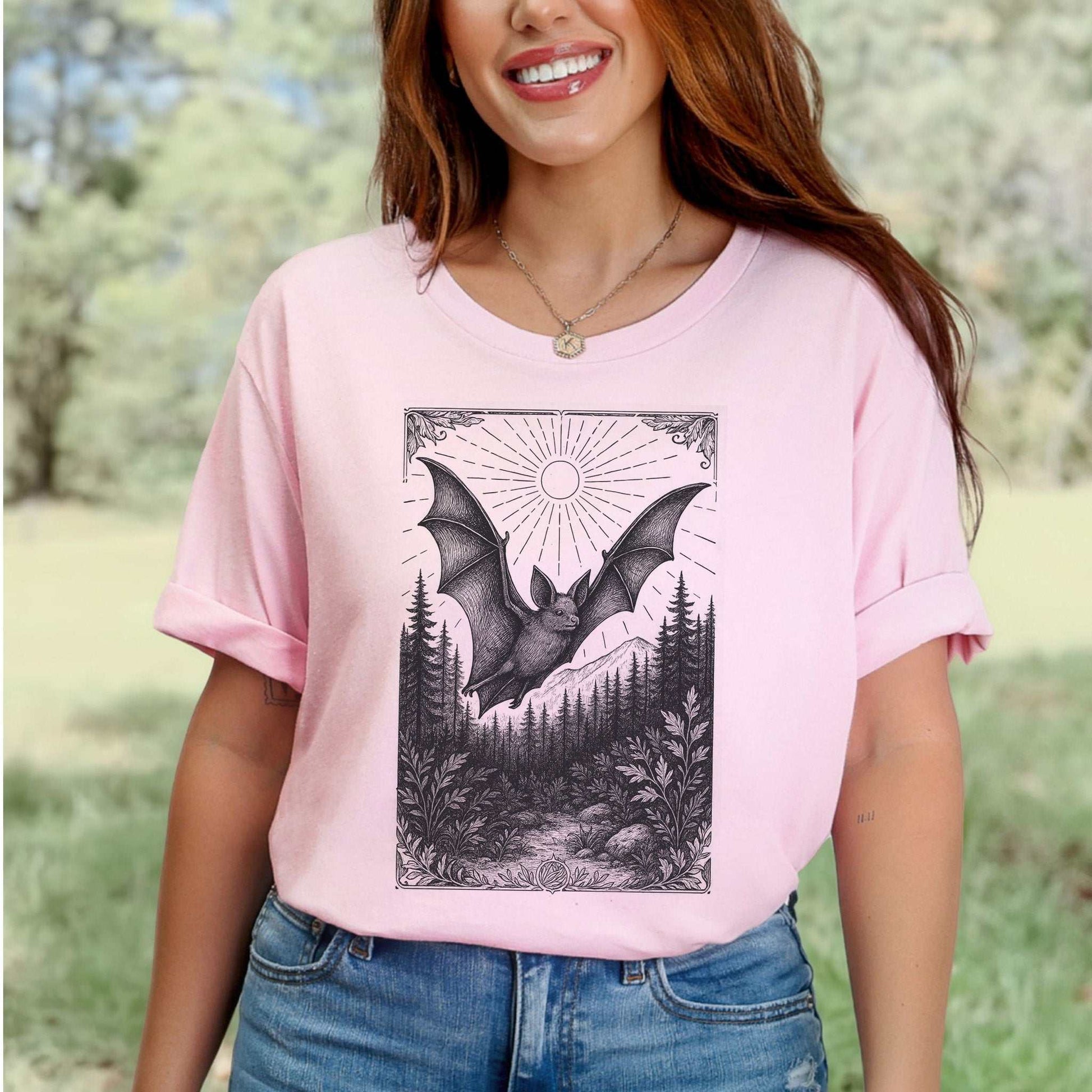 Nocturnal Guide – Bat Spirit Animal T-Shirt