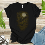 Bat Spirit Animal T-Shirt – Full Moon Forest Flight Vibes