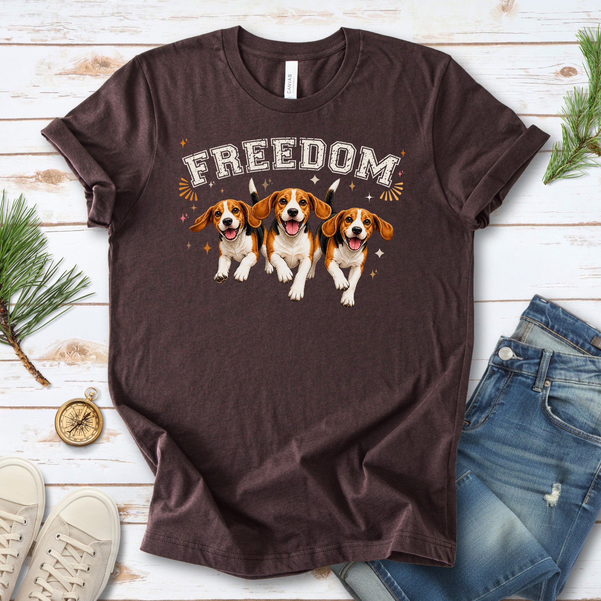 Beagles Freedom Rescue Dog End Animal Testing Advocacy Gift T-Shirt