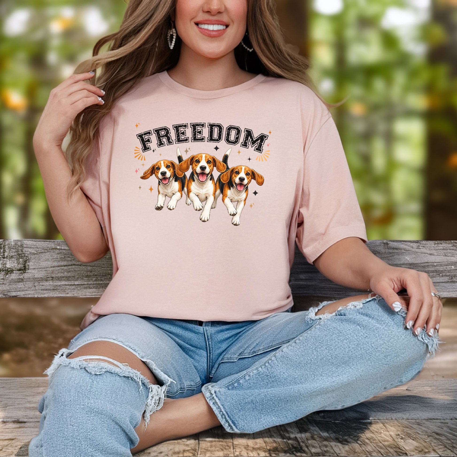 Beagles Freedom Rescue Dog End Animal Testing Advocacy Gift T-Shirt