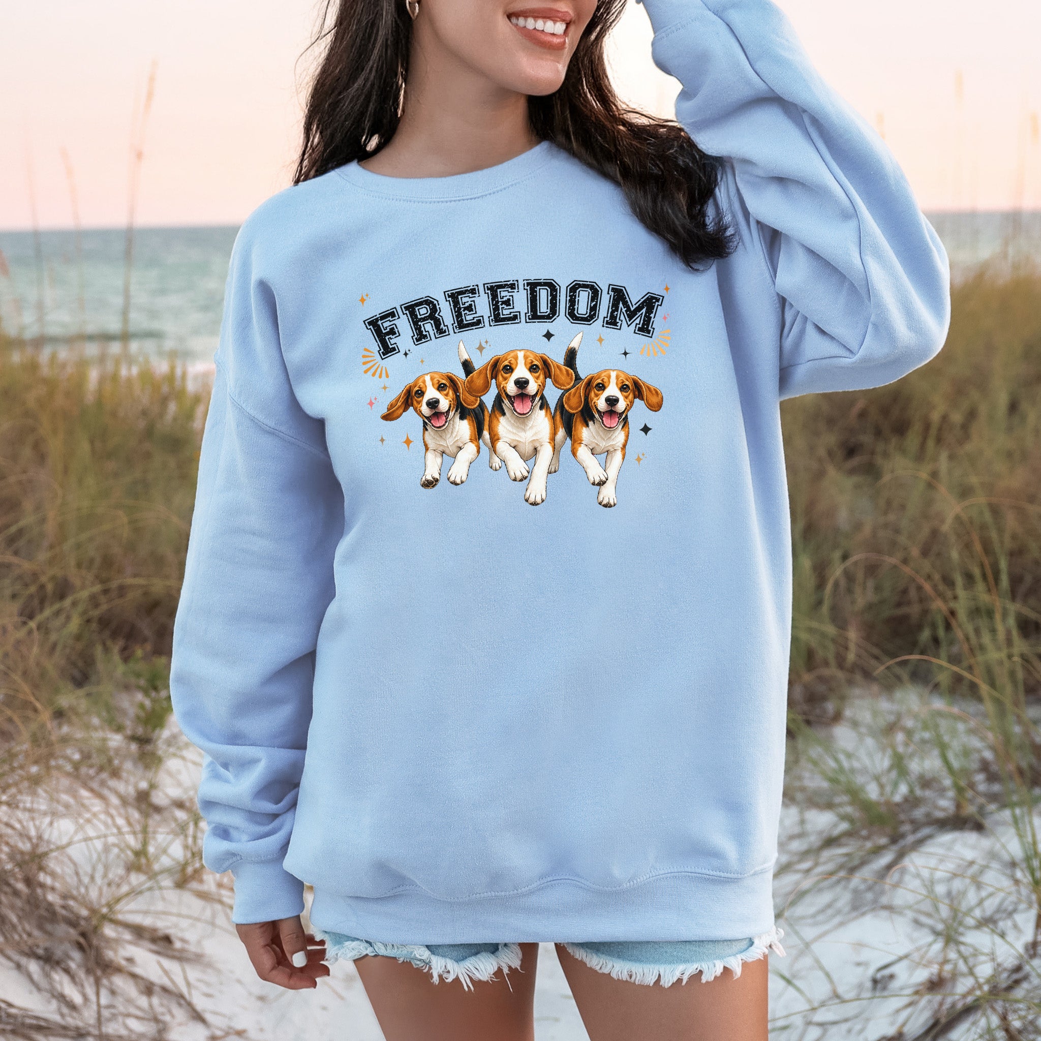 Beagles Freedom Rescue Dog End Animal Testing Advocacy Gift Sweatshirt