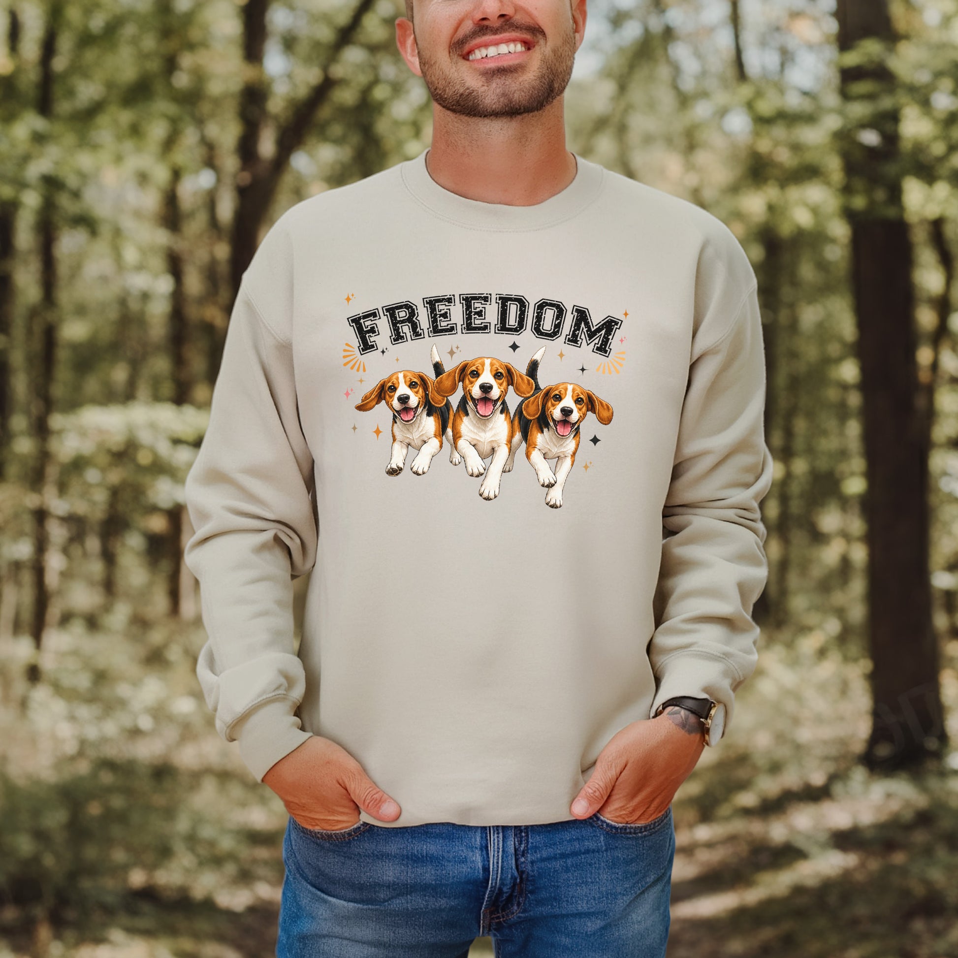 Beagles Freedom Rescue Dog End Animal Testing Advocacy Gift Sweatshirt