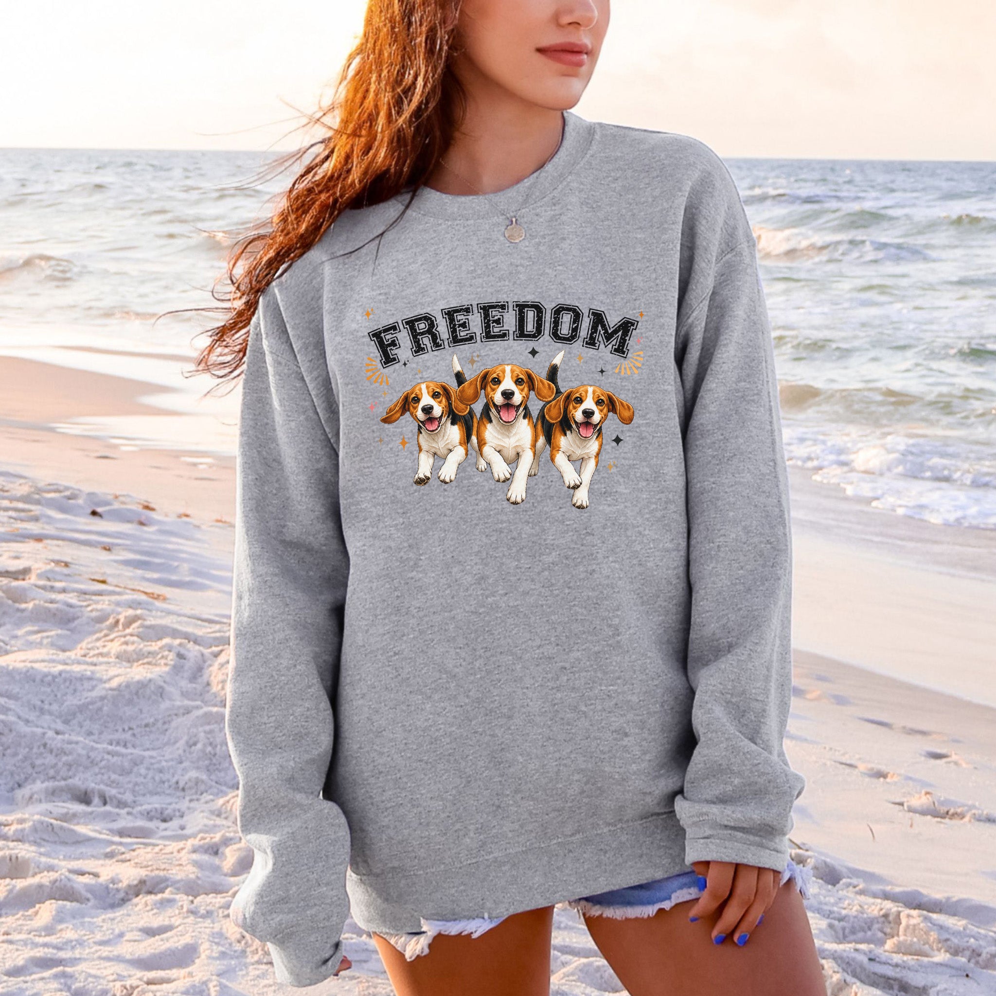 Beagles Freedom Rescue Dog End Animal Testing Advocacy Gift Sweatshirt