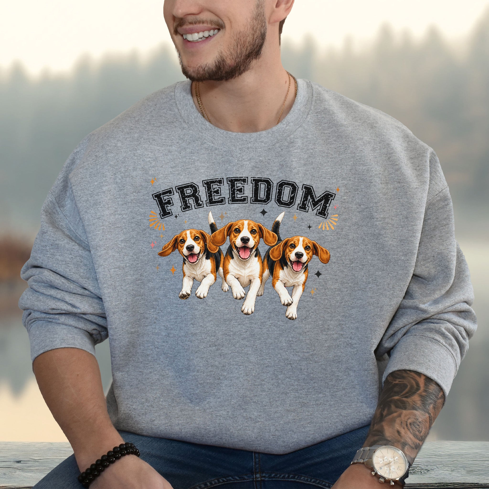 Beagles Freedom Rescue Dog End Animal Testing Advocacy Gift Sweatshirt