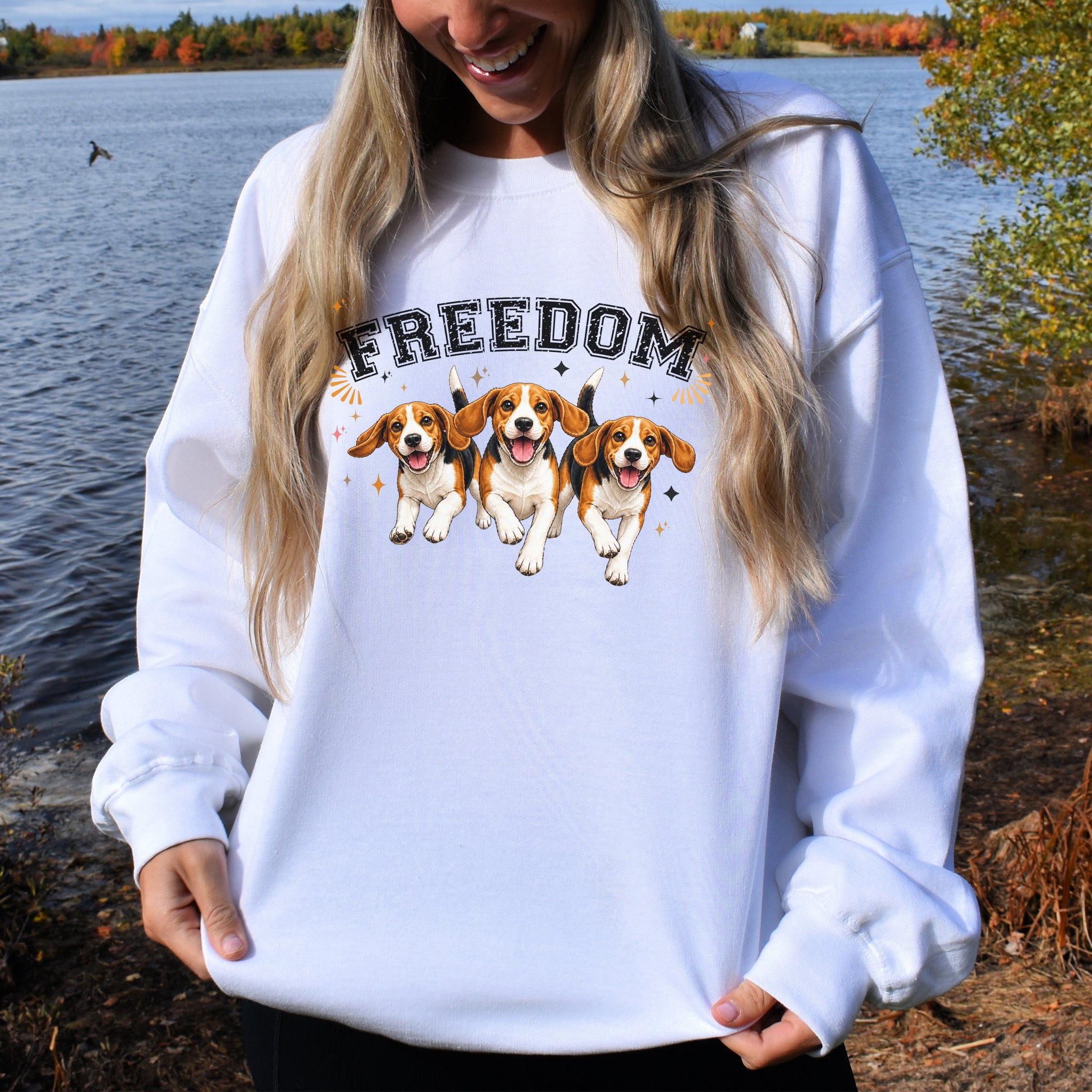 Beagles Freedom Rescue Dog End Animal Testing Advocacy Gift Sweatshirt