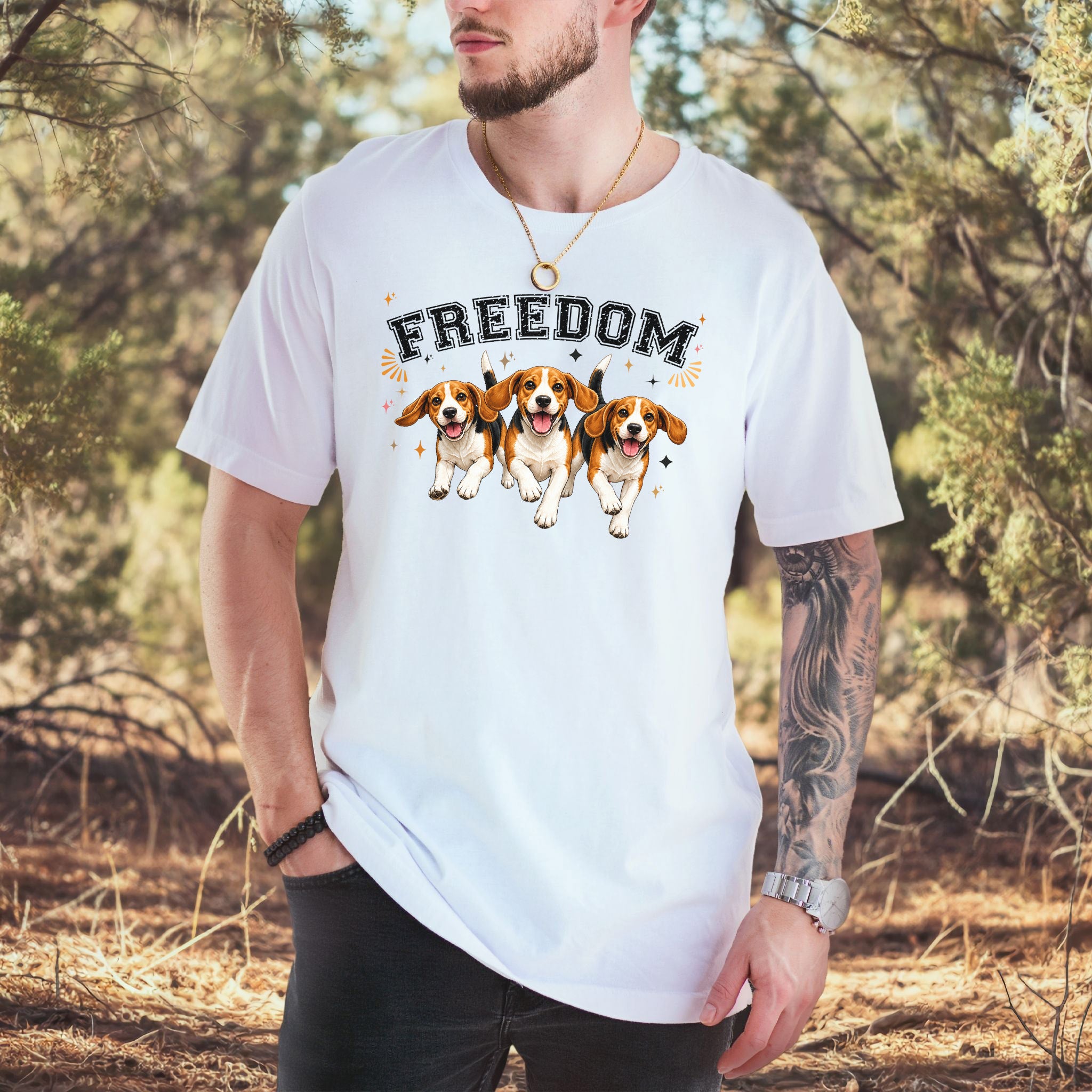 Beagles Freedom Rescue Dog End Animal Testing Advocacy Gift T-Shirt