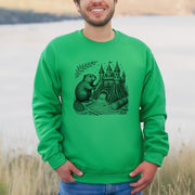 Beaver Castle Builder Sweatshirt – Woodland Magic & Whimsy
