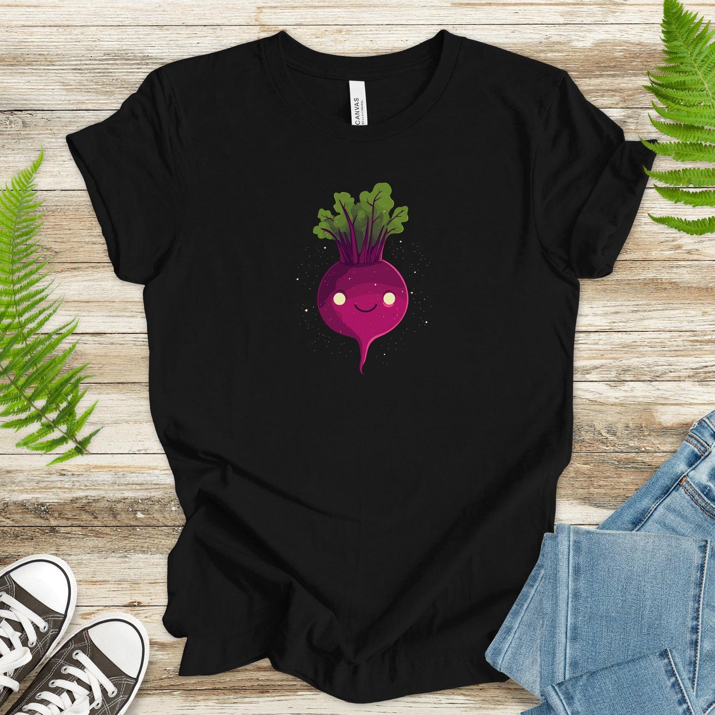 Beet Root Character T-Shirt 2 - TShirtree