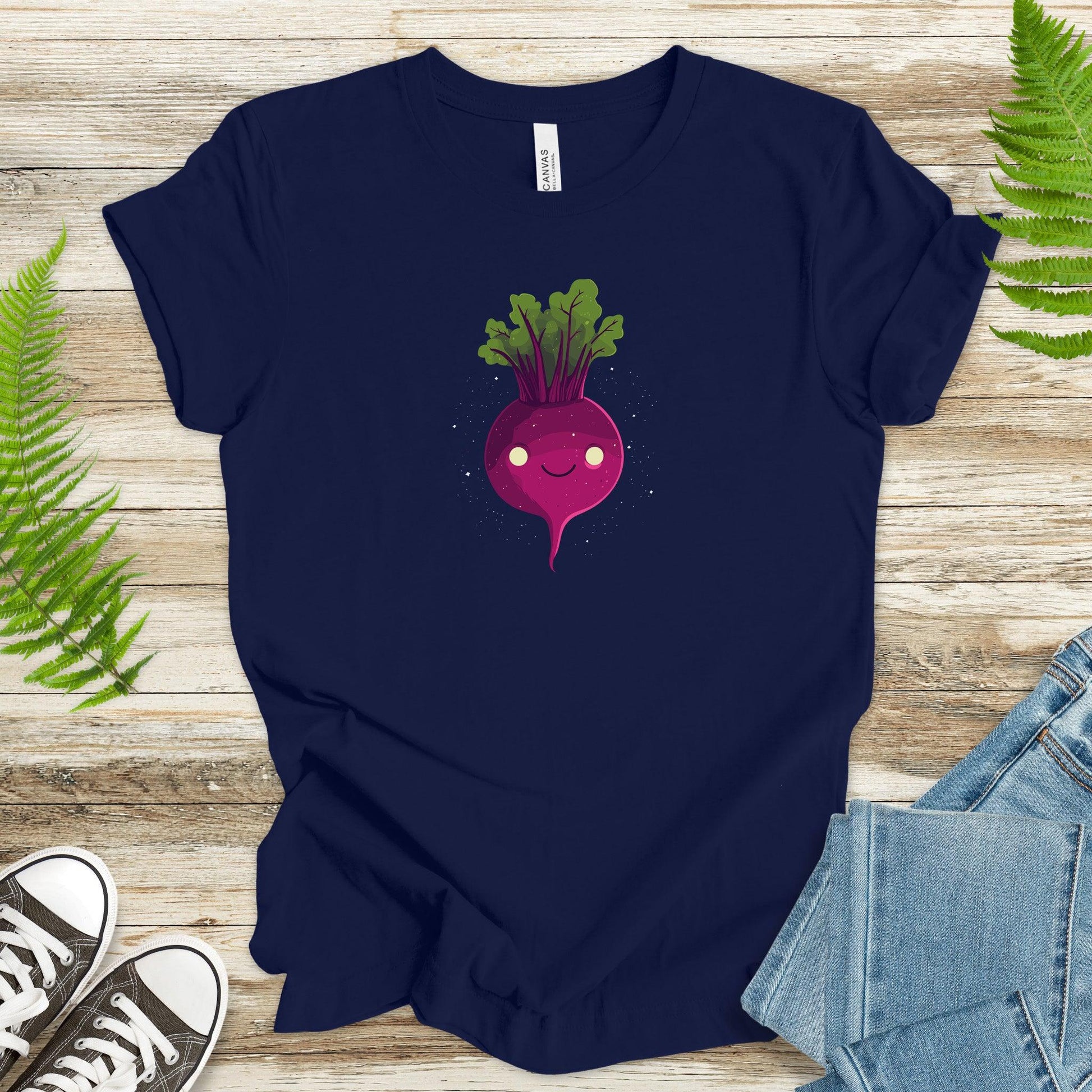 Beet Root Character T-Shirt 2 - TShirtree