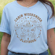 Cabin Weekender Adventure T-Shirt – Forest Escape Humor Tee