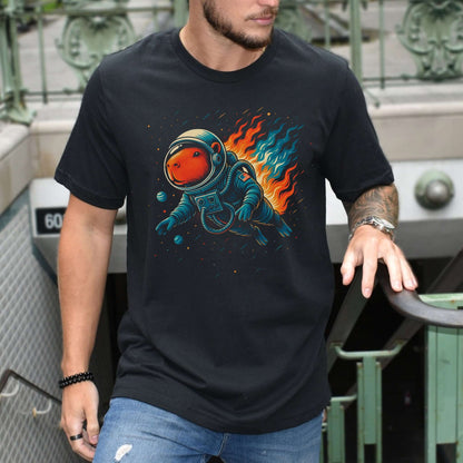 Capybara Astronaut Space Fantasy T-Shirt
