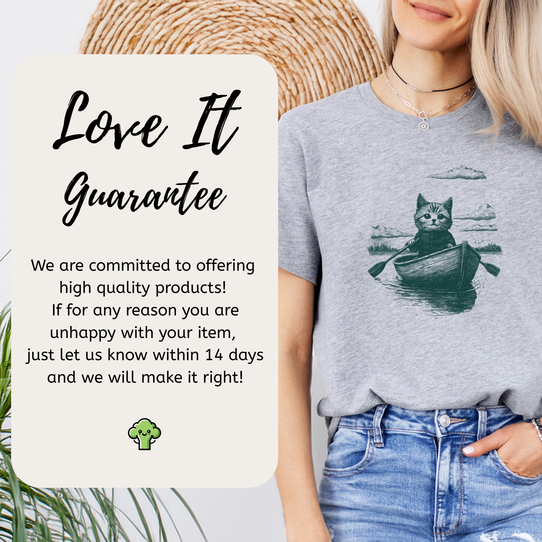 Cat in a Rowboat Mysterioust T-Shirt