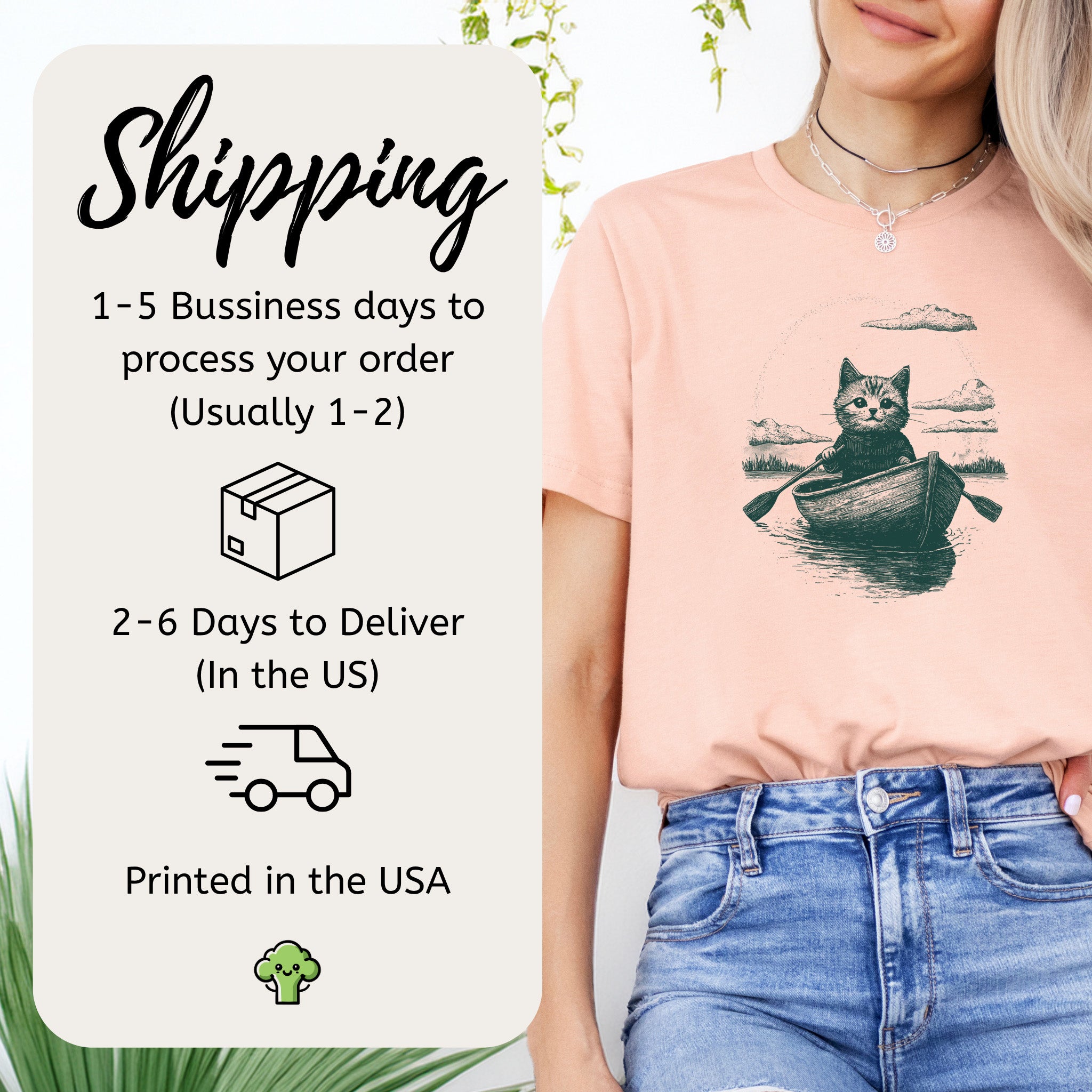 Cat in a Rowboat Mysterioust T-Shirt