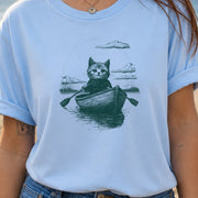 Cat in a Rowboat Mysterioust T-Shirt