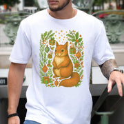 Christmas Squirrel T-Shirt – Cute Woodland Holiday Animal Tee