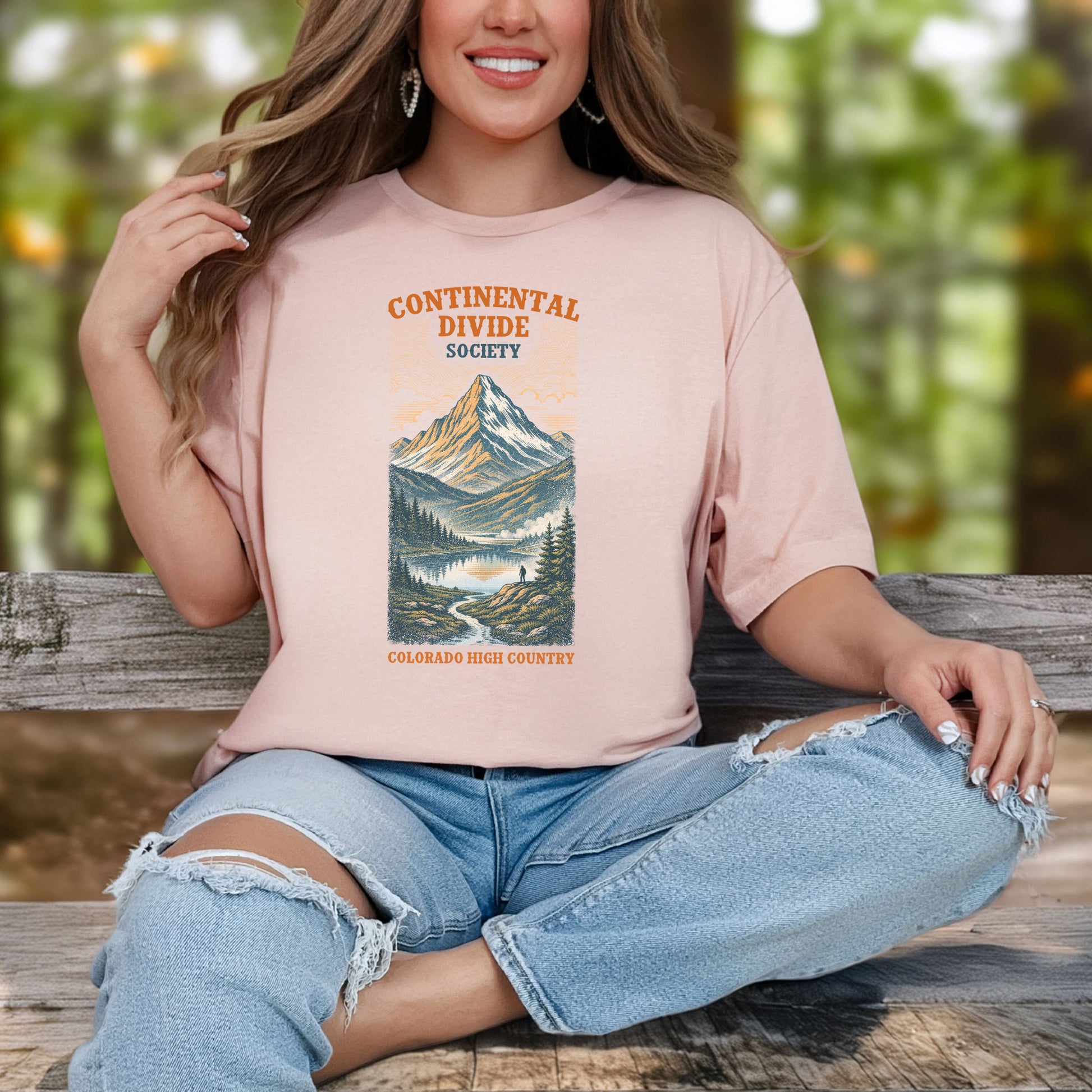 Continental Divide Colorado Shirt – High Country Hiking T-Shirt