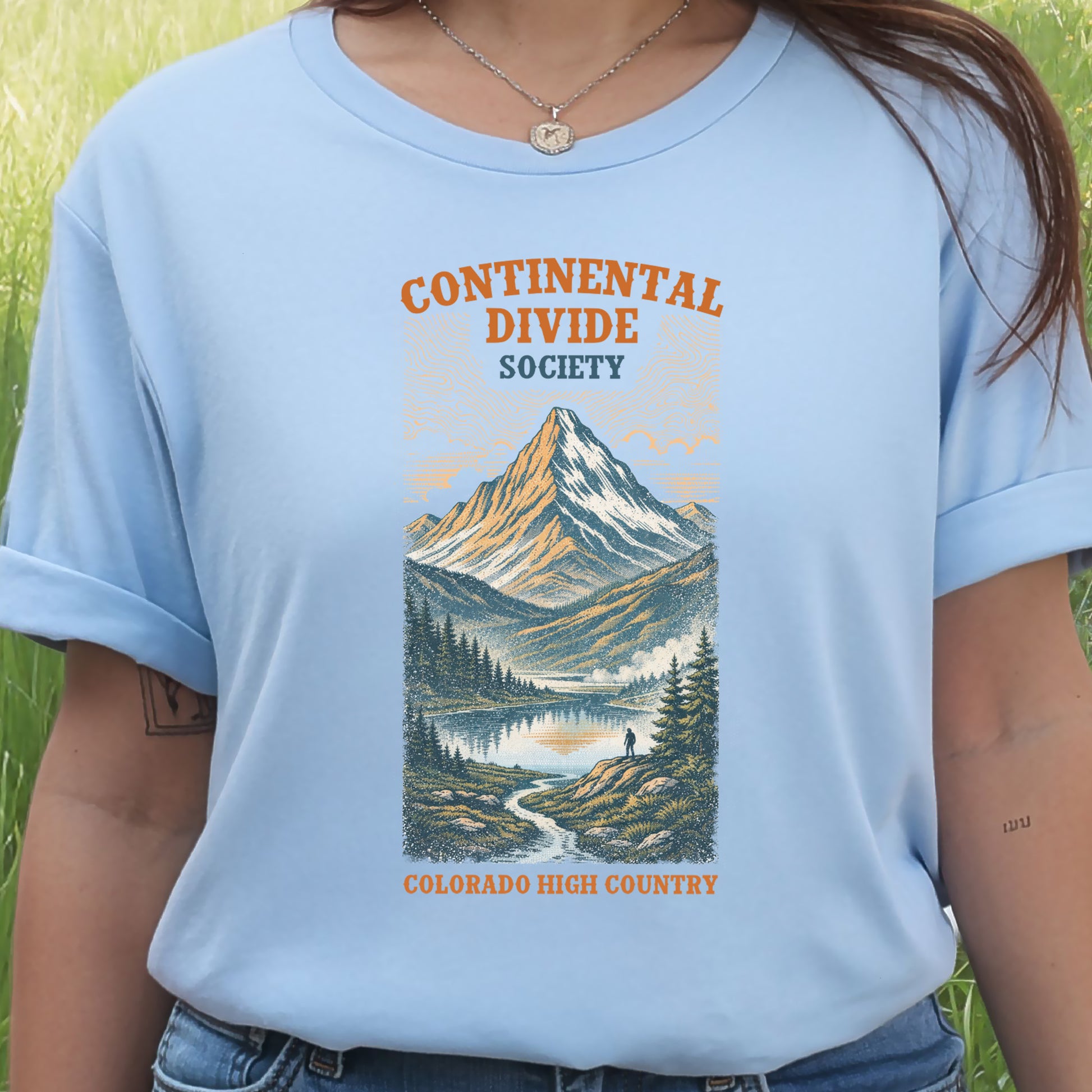 Continental Divide Colorado Shirt – High Country Hiking T-Shirt