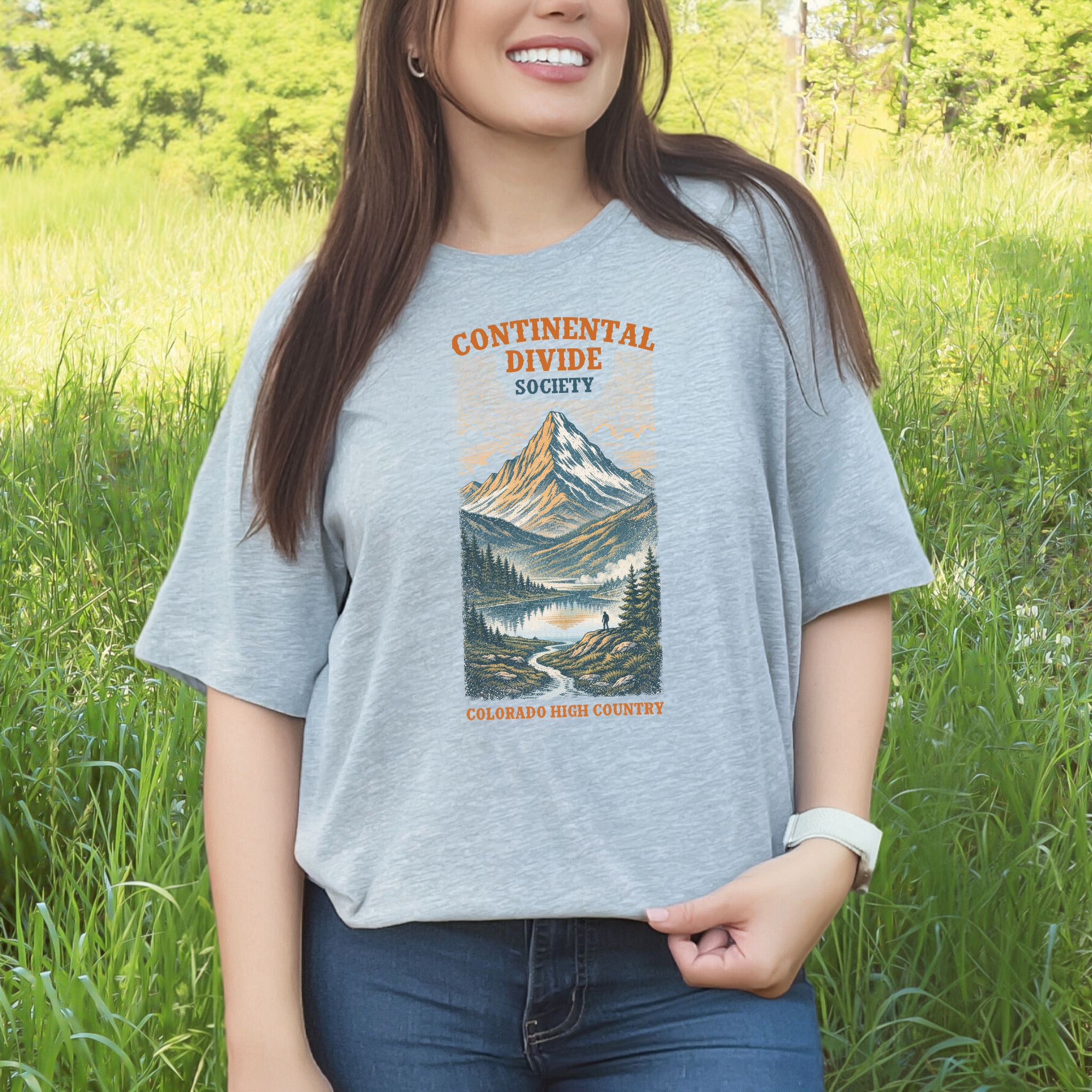Continental Divide Colorado Shirt – High Country Hiking T-Shirt