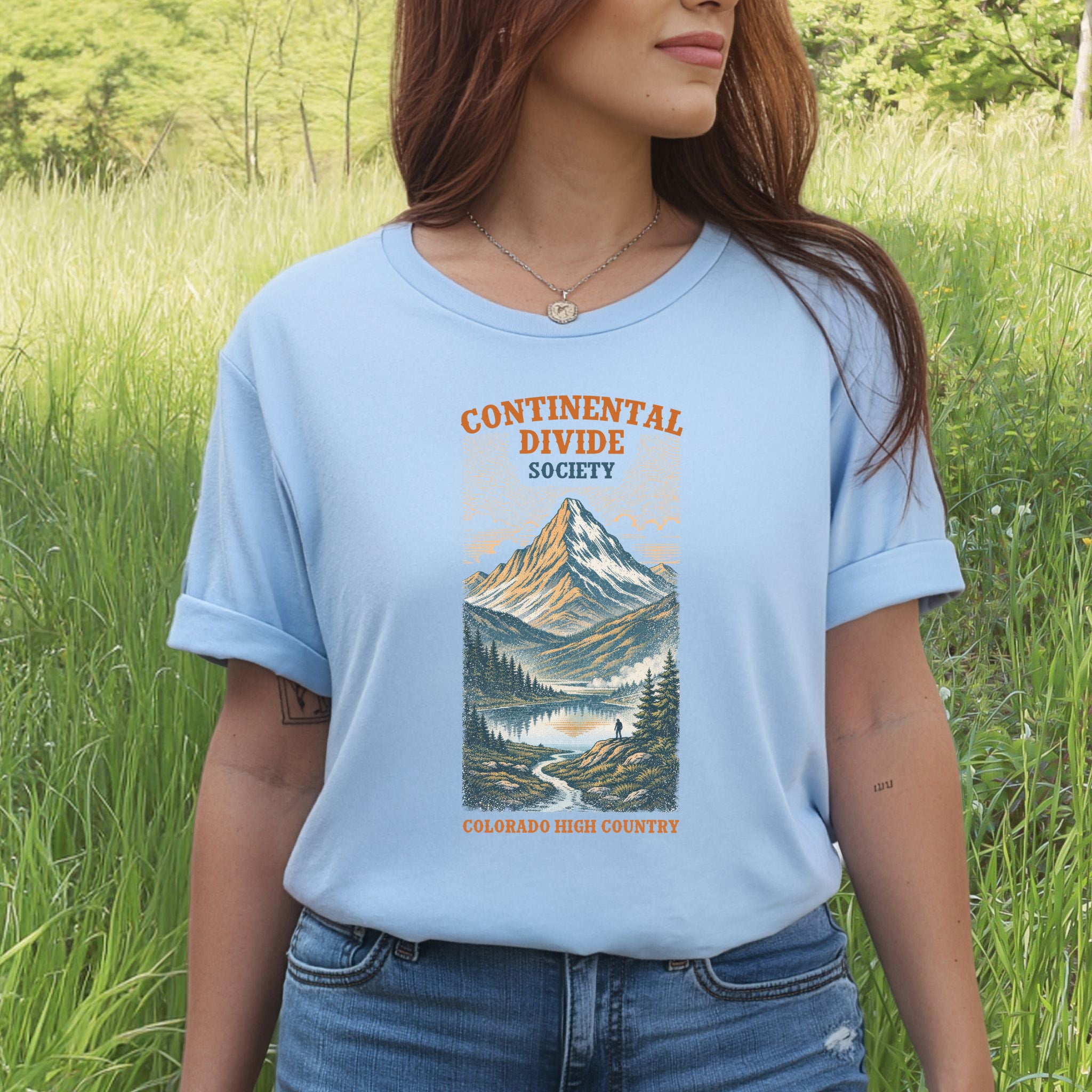 Continental Divide Colorado Shirt – High Country Hiking T-Shirt