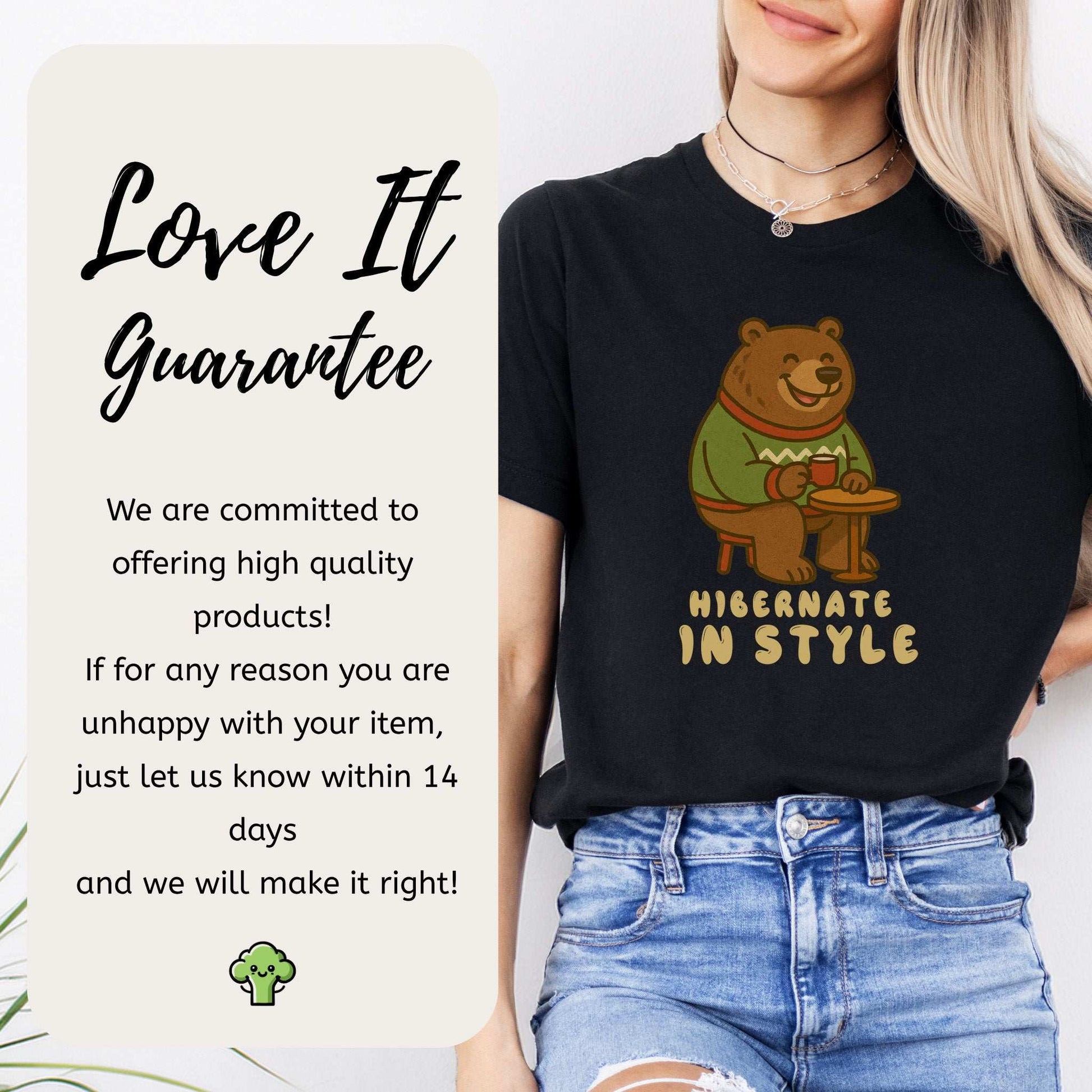 Cozy Bear Cocoa T-Shirt – Funny Holiday Gift for Hot Chocolate Lovers