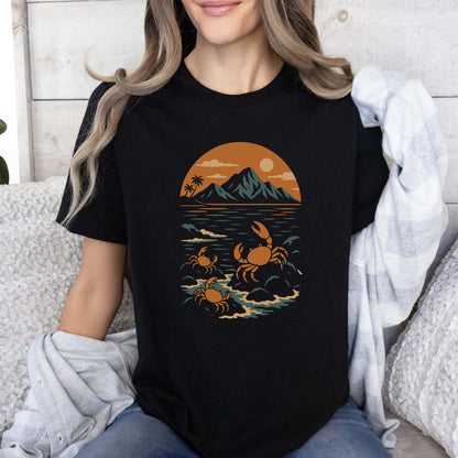 Hawaiian Crabs T-Shirt – Tropical Ocean Nature Hiking Shirt