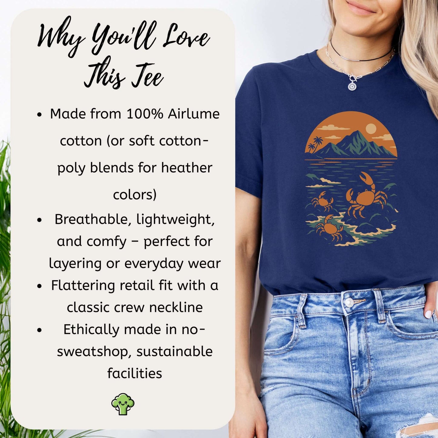 Hawaiian Crabs T-Shirt – Tropical Ocean Nature Hiking Shirt