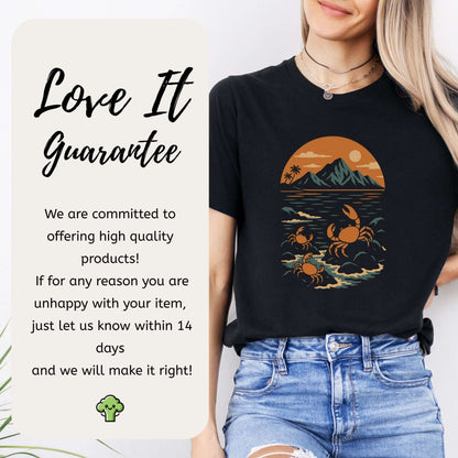 Hawaiian Crabs T-Shirt – Tropical Ocean Nature Hiking Shirt