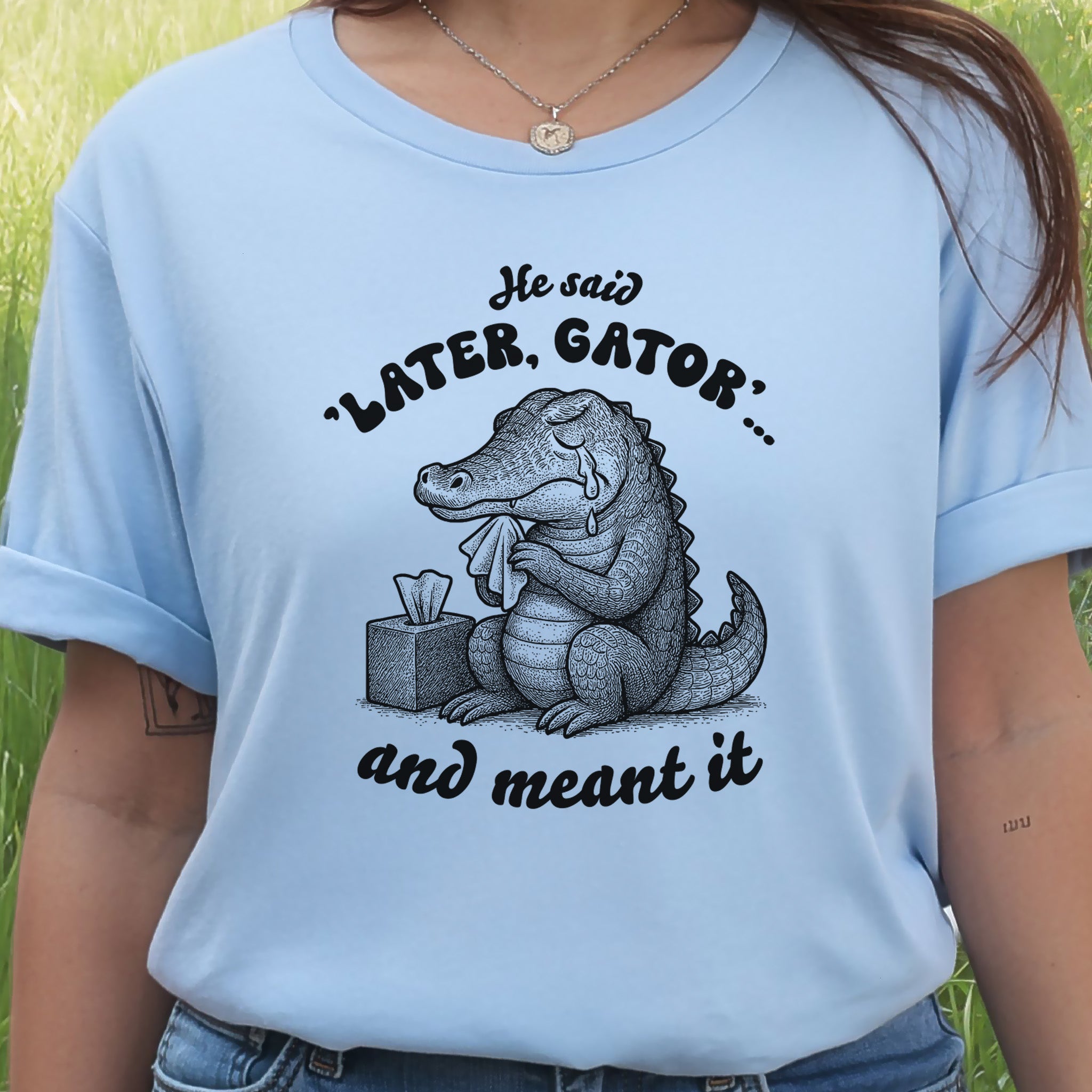 Later Gator Crocodile Shirt – Funny Retro Alligator Meme Tee, Southern Style Lovers