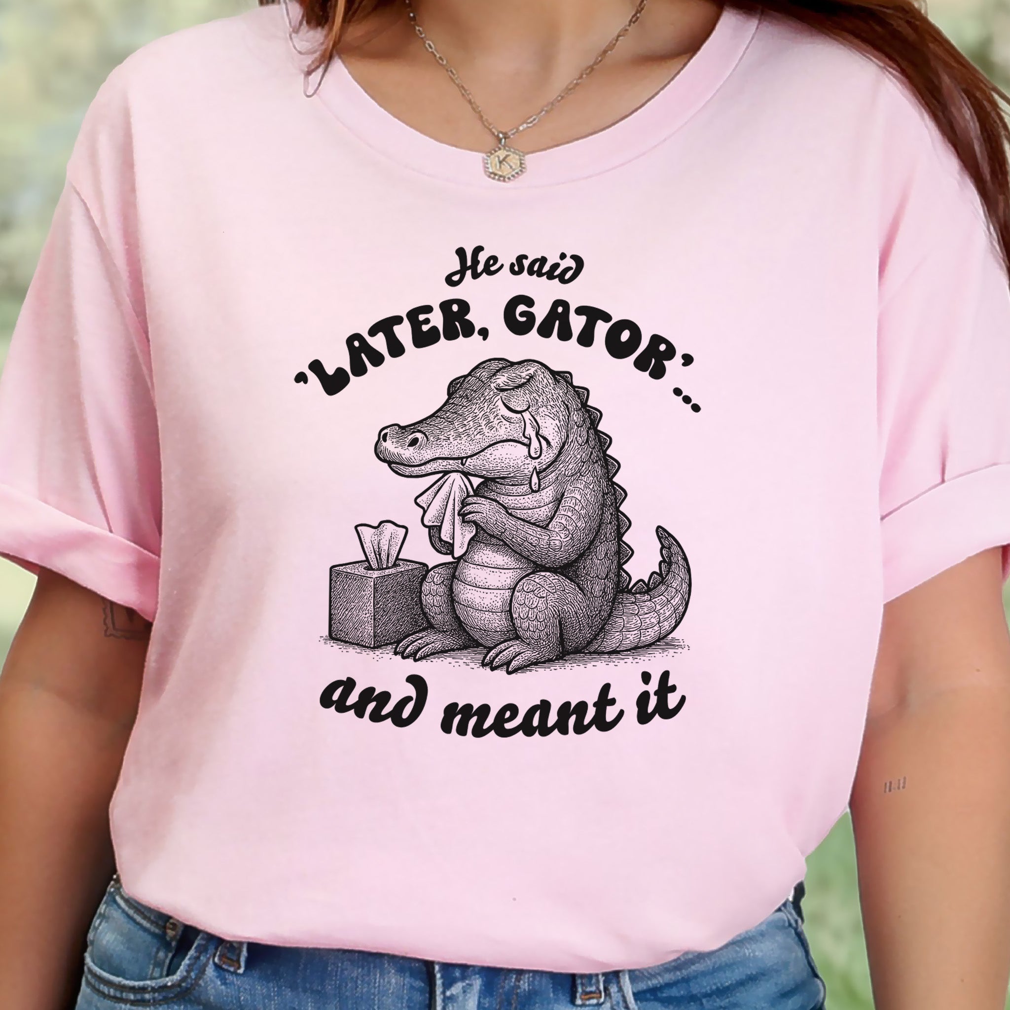 Later Gator Crocodile Shirt – Funny Retro Alligator Meme Tee, Southern Style Lovers