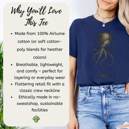 Octopus Spirit Animal T-Shirt – Deep Sea Mystic Vibes