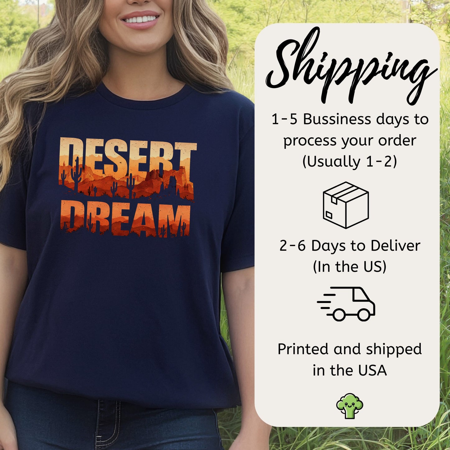 Desert Dream Vintage Cactus Sunset Adventure T-Shirt