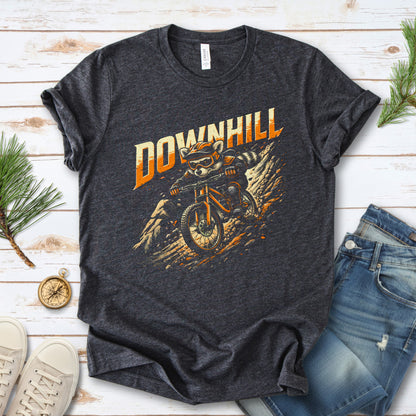 Downhill Raccoon Mountain Biking Adventure T-Shirt