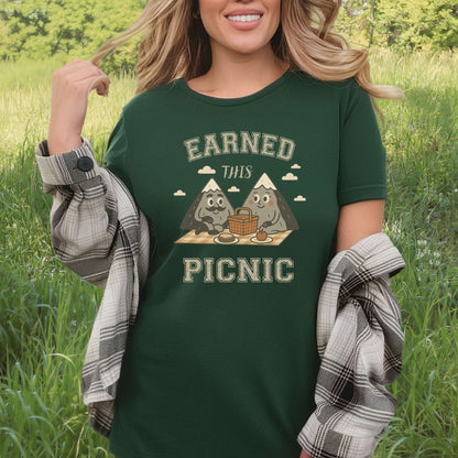 Earned This Picnic Mountain Adventure T-Shirt